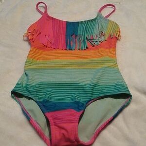 Girls Swim Suit One Piece Approx Size 6